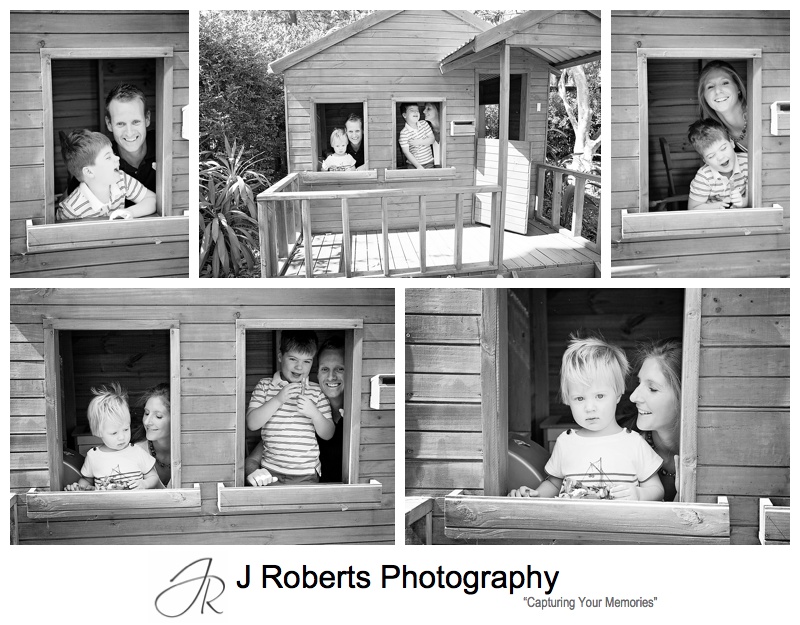 Sydney Family Portrait Photography on location in family home Killara
